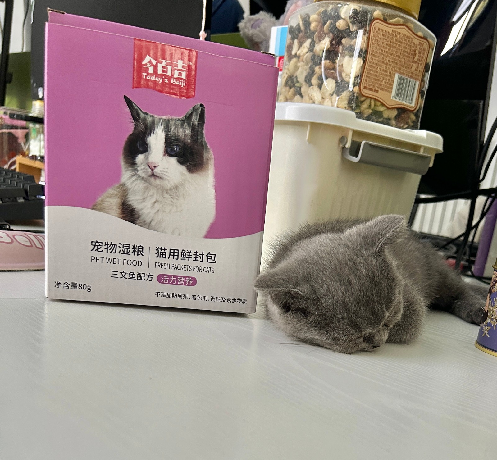 猫咪湿粮就得选这种，猫咪爱吃还健康